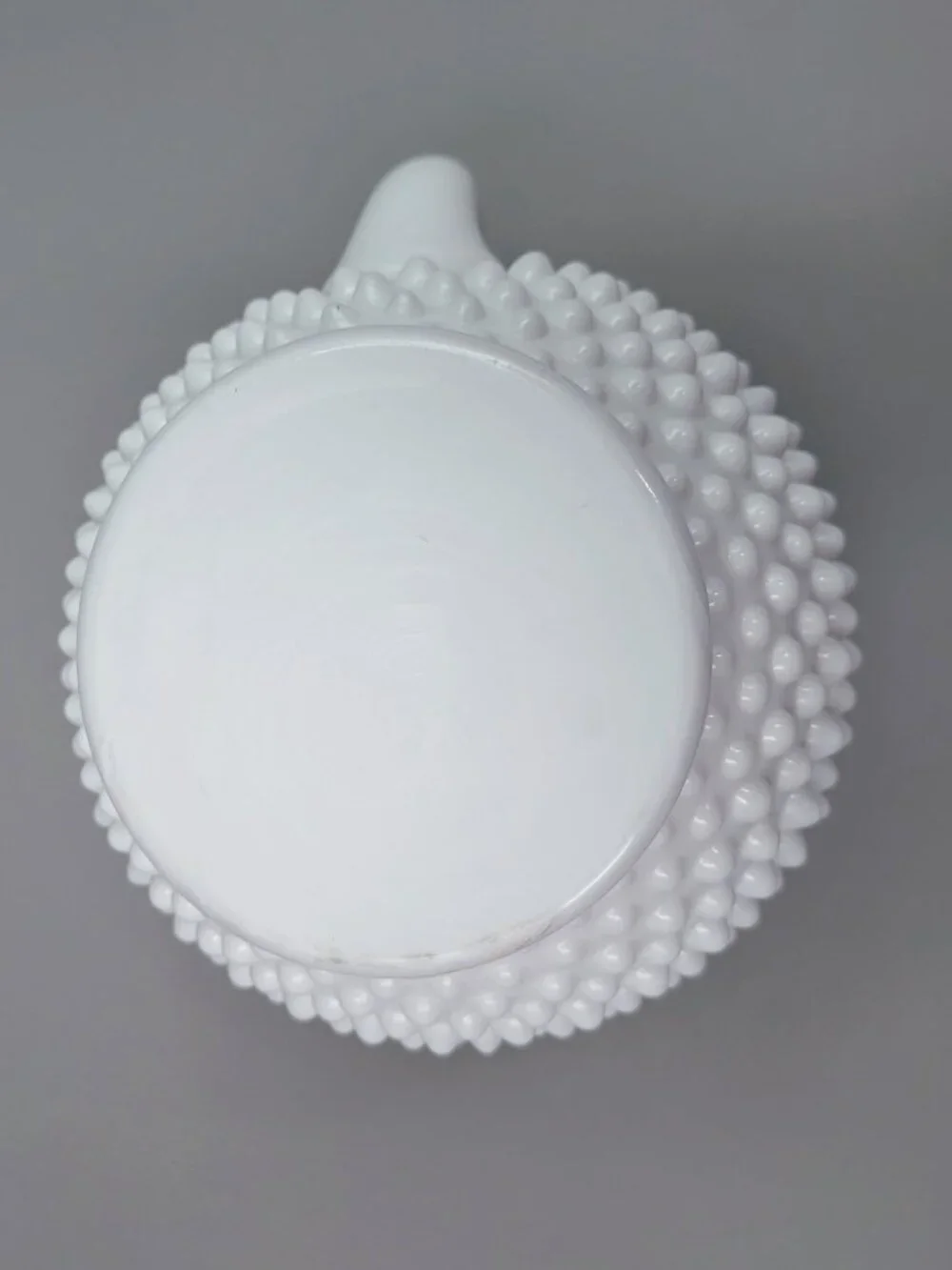 Vintage Fenton Hobnail Milk Glass 32 fl oz Pitcher - Cottagecore Farmhouse